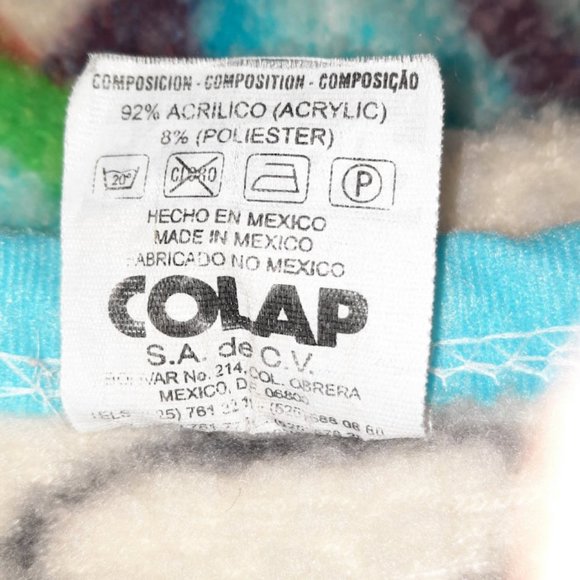 Vintage Colap Textil Winnie The Pooh Cuddle Wrap Snap & Zipper Blanket 30" X 38" - Picture 14 of 14